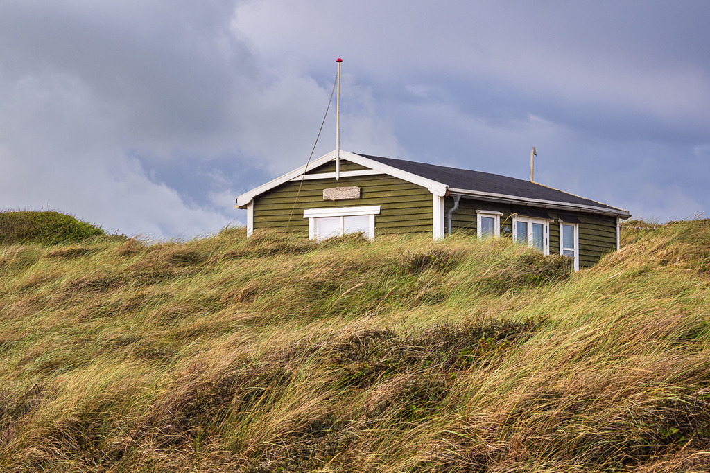 Haus in den Dünen in Tornby bei Hirtshals in Dänemark | Haus in den Dünen in Tornby bei Hirtshals in Dänemark.
