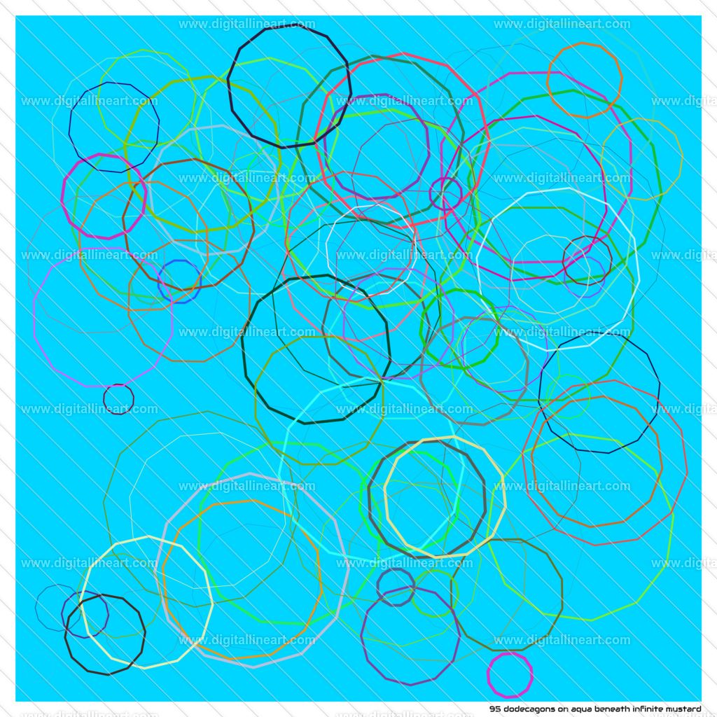 95-dodecagons-aqua-beneath-infinite-mustard | digitallineart - Realisiert mit Pictrs.com