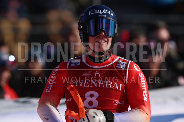 Audi FIS Ski World Cup: Men’s Slalom – Hahnenkamm Race, Kitzbuehel | Kitzbuehel, Austria, 25.Jan.26 - Alpine Skiing - FIS World Cup, Hahnenkamm Race, Slalom, men. The image shows ROGENTIN Stefan (SUI, Fischer).