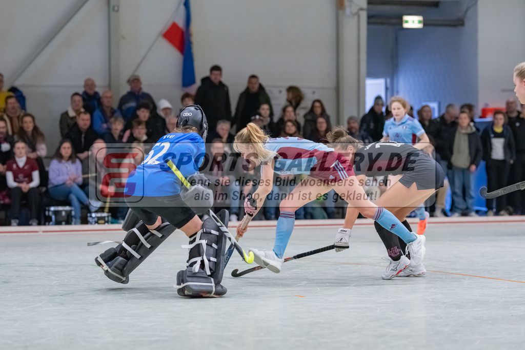 HK_20230225_104560 | Deutsche Meisterschaft WU16 HC Ludwigsburg - UHC Hamburg am 25.2.2023 DSC 99, Düsseldorf ,
