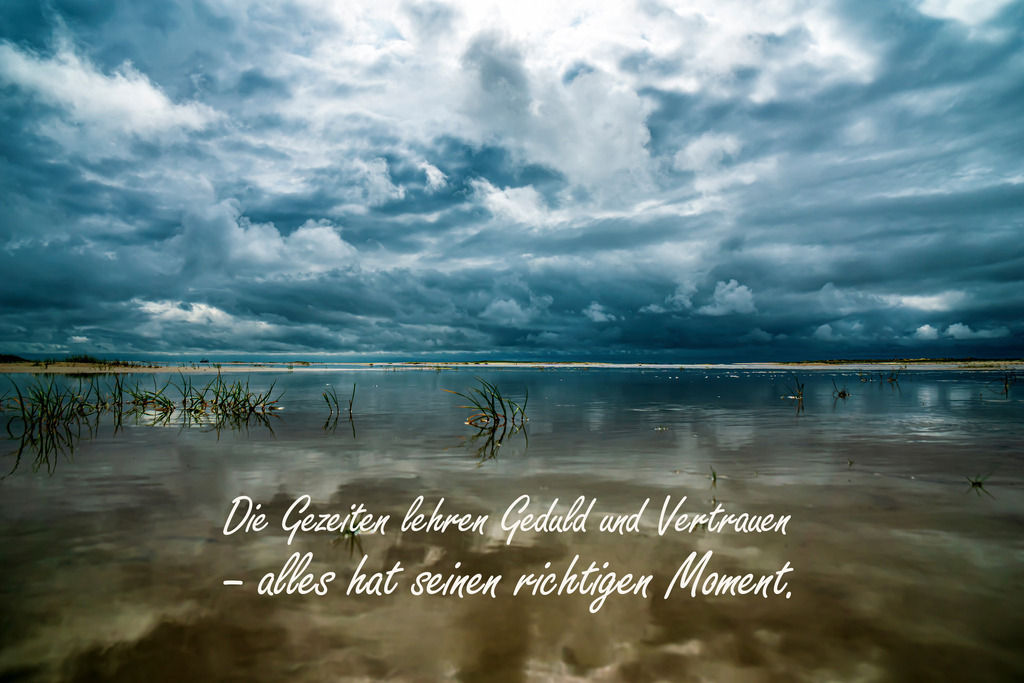 Meer Kalender 2026 - Nordseemotiv mit Text | Gestalten Sie Ihr Zuhause mit einzigartigen Bildern von Ostsee u. Nordsee – als Leinwandbild, Acryl, Alu-Dibond oder FineArt Hahnemühle, individuell anpassbar.