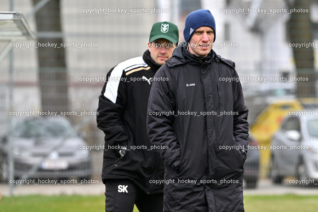 SAK vs. VST Völkermarkt | Headcoach VST Völkermarkt Martin Töfferl, Asisstentcoach VST Völkermarkt Sascha Adrian Kremer, SAK vs. VST Völkermarkt, SAK vs. VST Völkermarkt am 21.03.2026 in Klagenfurt (Sportpark Welzenegg), Austria, (Photo by Bernd Stefan)