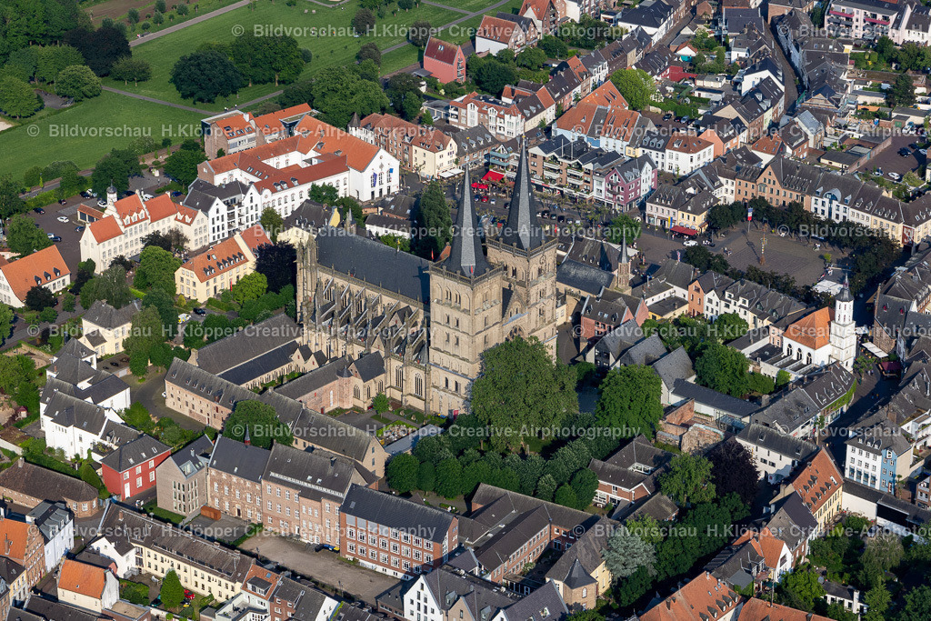 Luftbilder-Xanten-Kreis-Wesel-9692 | Luftbilder-Xanten Stadt am Niederrhein, LVR-Römerpark, Rhein, Dom, Stadt, Kultur, Freizeit, Archäologie , Luftbildfotografie,Windmühle,Natur,Naturschutz - Realisiert mit Pictrs.com