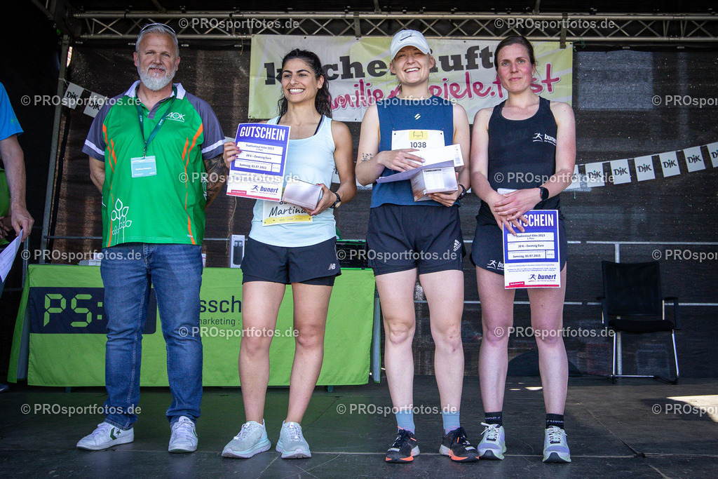 Stadionlauf Koeln in Koeln, 04.06.2023 | Impressionen vom Stadionlauf Koeln am 04.06.2023 in Koeln (Nordrhein-Westfalen).