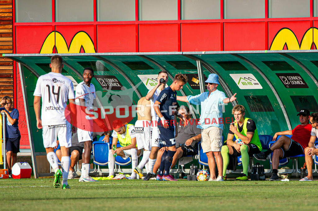 ASK Klagenfurt - SV Wallern, Regionalliga Mitte |  ASK Klagenfurt - SV Wallern am 26.08.2023 in Klagenfurt
(ASK Sportzentrum Fischl), Austria, (Photo by Ernst Krawagner sport-fan.at) - Realisiert mit Pictrs.com