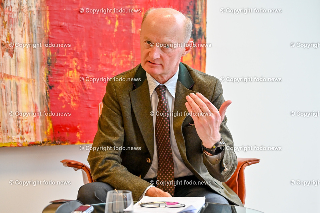 Franz Gasselsberger (Generaldirektor der Oberbank AG)_ 09.01.2023-37 | 09.01.2023, Oberbank AG, AUT, Linz, im Bild Franz Gasselsberger (Generaldirektor der Oberbank AG)