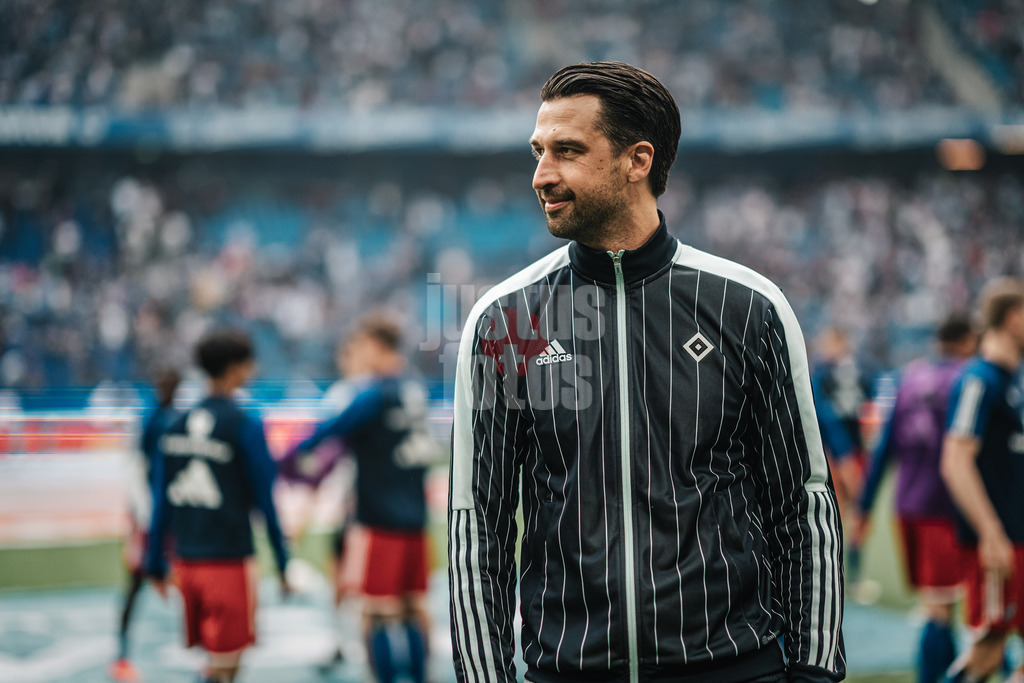 Fußball | Männer | Saison 2023/2024 | 2. Fußball-Bundesliga | 32. Spieltag | Hamburger SV vs. FC St. Pauli  | 03.05.2024 | HSV Sportvorstand Jonas Boldt