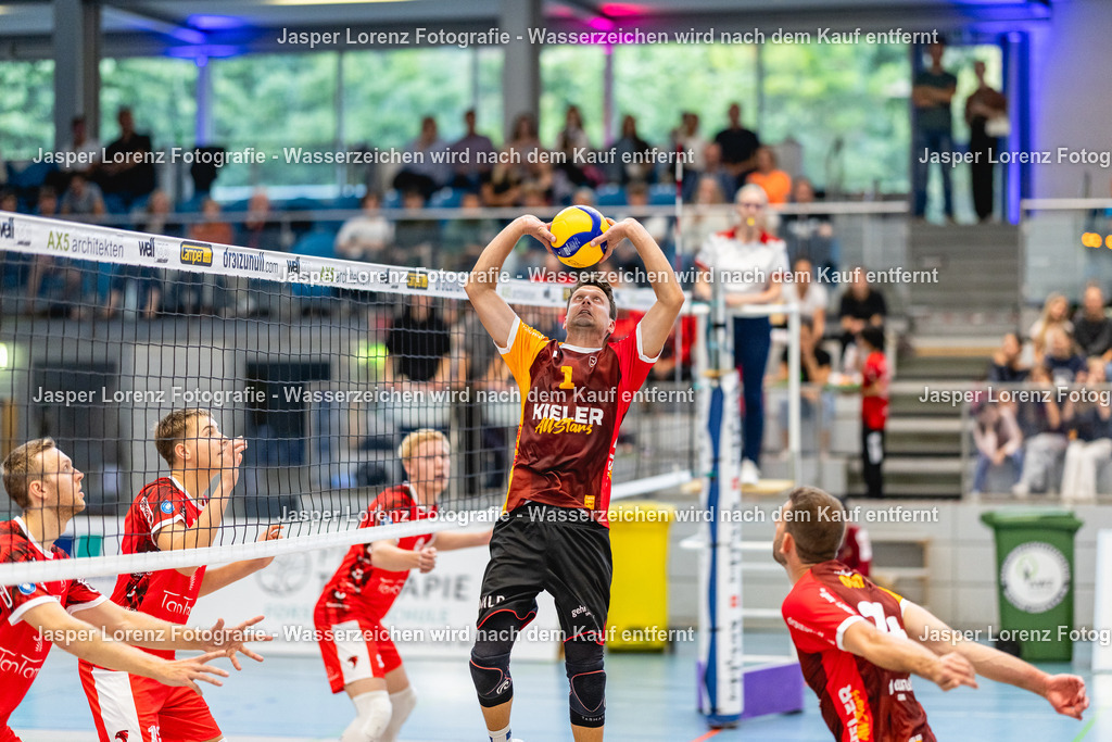 Volleyball I Herren I Saison 2026-2027 I 2. Bundesliga Nord I Testspiel I Kieler TV - KTV AllStars | Jasper Lorenz Fotografie - Realisiert mit Pictrs.com