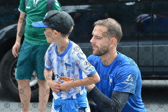 RGE_0227 | Hertha BSC, 2.Bundesliga, Herren, Fußball, Training auf dem Schenckendorffplatz, Dienstag 18.08. 2026, Saison 2026/27,  Marius Gersbeck ( Hertha BSC ), ( Hertha BSC ),  Fotograf: Ralf Gebhardt - Realisiert mit Pictrs.com
