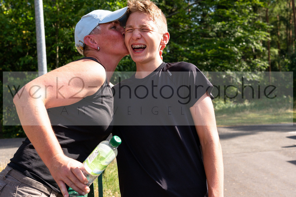 Training Frankenhain | Training Frankenhain am 11. August 2022 mit Ministerbesuch