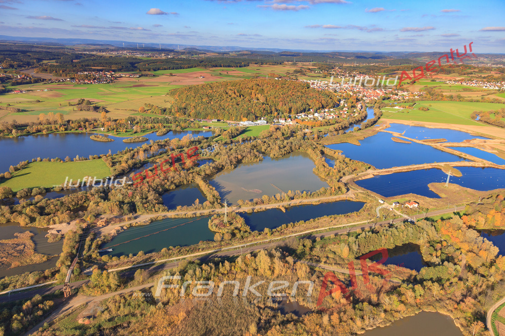 Luftbild von Trieb Lichtenfels - Luftaufnahme wurde 2017 von https://frankenair.de mittels Flugzeug (keine Drohne) erstellt - die Geschenkidee