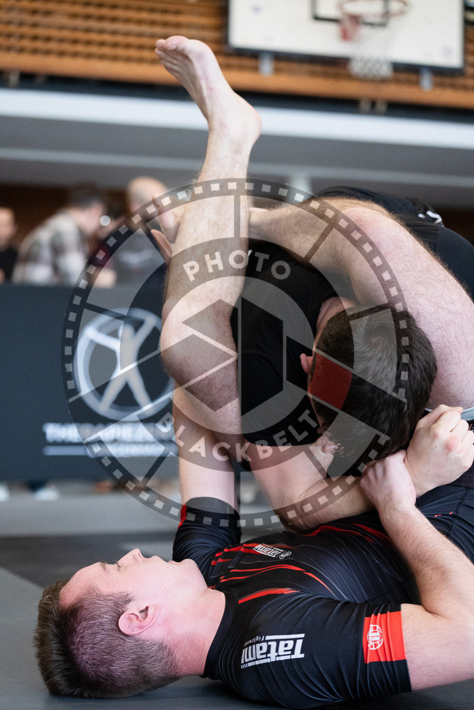 20251129PBB6587 | Fighters compete during the luta livre competition ILLCS XI winter edition on November 29, 2025 in Hannover, Germany.