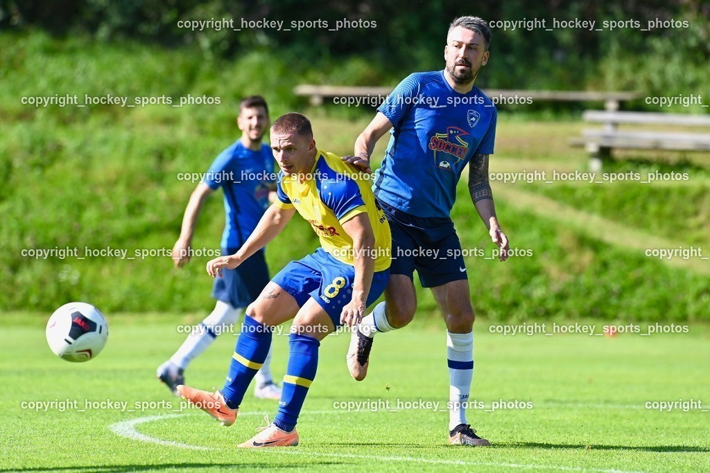 SV Afritz vs. ASKÖ Bodensdorf 20.8.2023 | #8 Tachhammer Thomas, #14 Kecanovic Dejan 