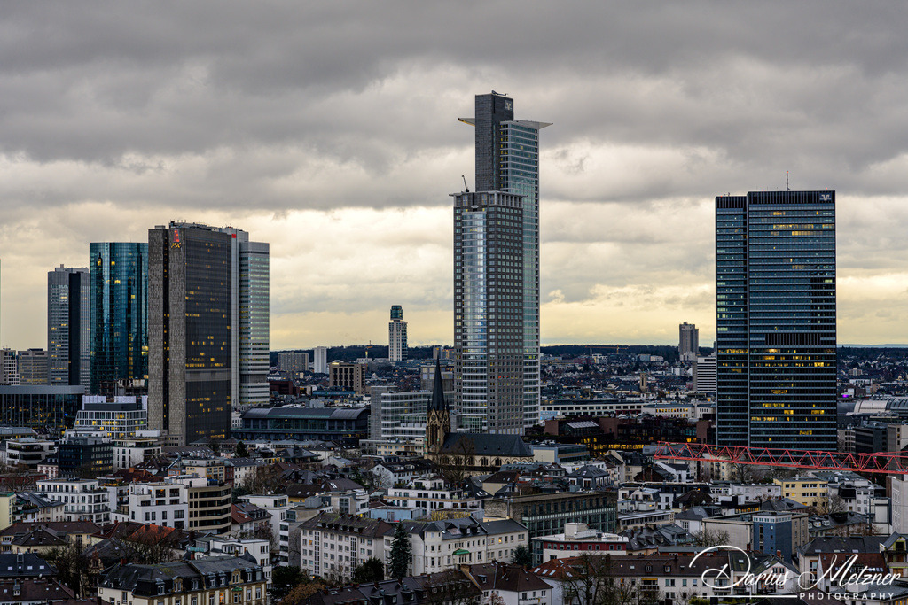 Die Skyline von Frankfurt | Die Skyline von Frankfurt