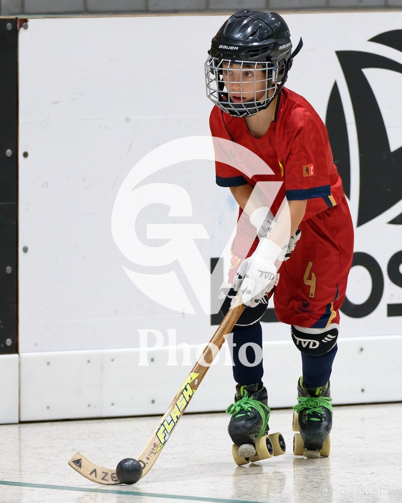 U13  - Geneve RHC v HC Munsingen W  |  during the U13  match between Geneve RHC and HC Munsingen W  at Centre sportif de la queue d'arve in Geneve, Switzerland