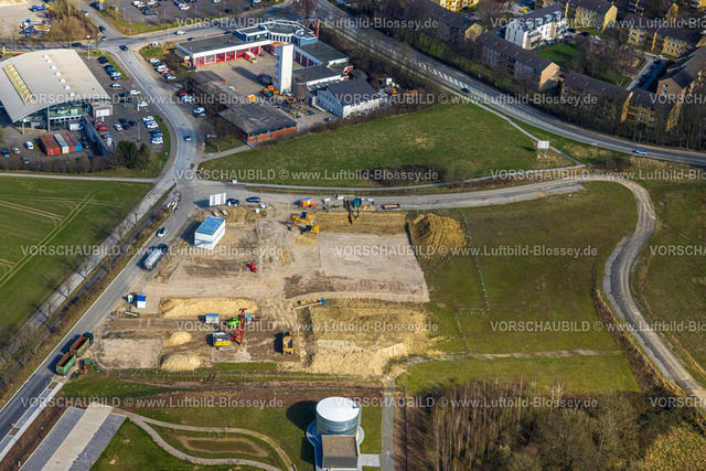Heiligenhaus240302158 | Luftbild, Gewerbegebiet Innovationspark Heiligenhaus, Bertha-Benz-Allee, Heiligenhaus, Ruhrgebiet, Nordrhein-Westfalen, Deutschland