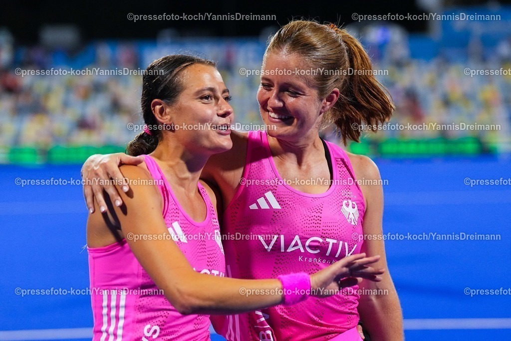 xydrx15082504093 | 15.08.2025, xydrx, Frauen EuroHockey Championship 2025, Halbfinale, Belgien - Deutschland, Sparkassenpark Mönchengladbach: