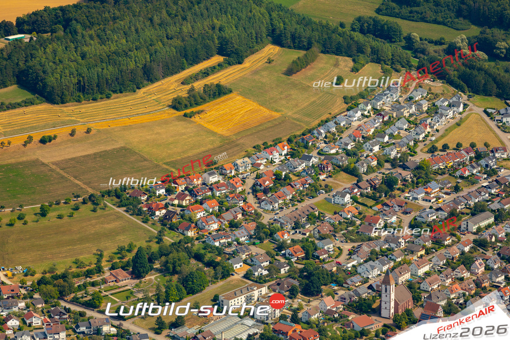 Das Luftbild zeigt :  Ebhausen - Die Luftaufnahme wurde 2024 vom UL-Flugzeug aus erstellt ( keine Drohne ) - Hochauflösende Luftaufnahme - Für grossformatige Ausdrucke geeignet. Die Geschenkidee !Mit Lizenz und Bildrechte bestellbar