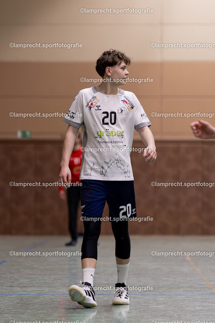 Handball I Herren I Saison 2025-2026 I SHSE Manfred-Frank-Pokal I Viertelfinale I HSG Kalkberg 06 II - HSG Kalkberg 06 112 | Thilo Mattes Steffek (20, HSG Kalkberg 06 II) - Realisiert mit Pictrs.com