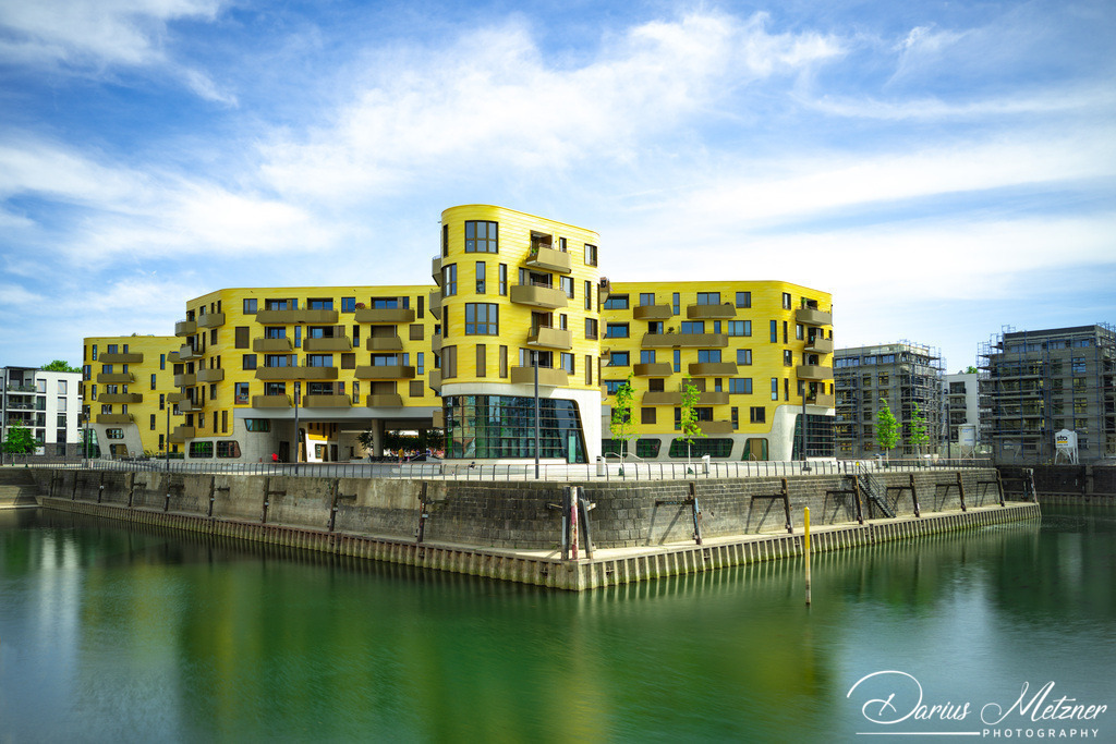 Der Zollhafen in Mainz | Seit 2012 entsteht auf dem Areal des ehemaligen Mainzer Zollhafens ein neues Wohngebiet.
