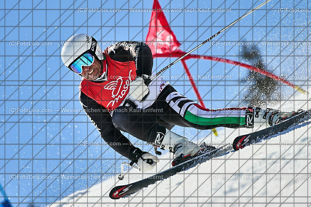 ALP5501_WCM-SuperGiant_Kat-B_Gualla Alfredo | (C)FotoLois.com, Alois Spandl, World Criterium Masters Ski Alpin 2023 Hochkar, SuperGiantSlalom, Kategorie B, Mi 22. März 2023.