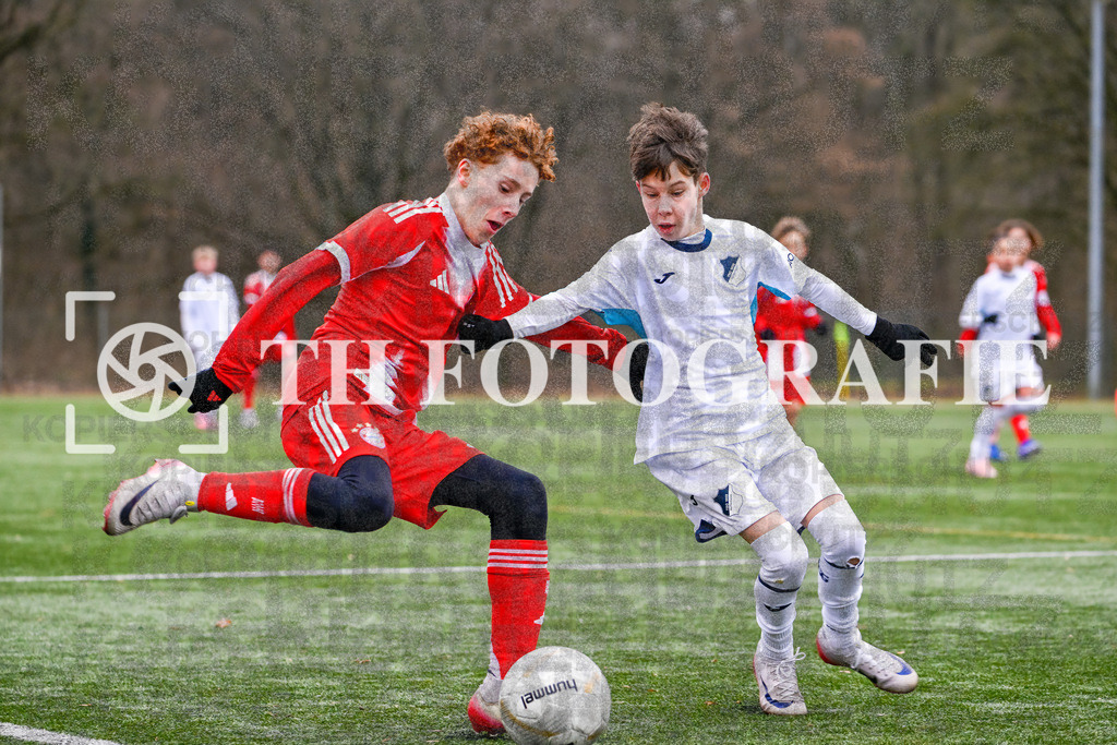 GER, Begegnung, Fussball, PS-Immo-Cup 2026,U13 Feldturnier, 18.01.2026 | TSG Hoffenheim, FC Bayern