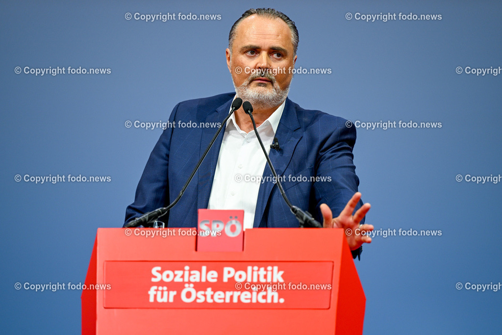 Bundesparteitag SPOE in Linz Design Center_ 03.06.2023-50 | 03.06.2023, Linz, AUT, Bundesparteitag SPOE in Linz Design Center, im Bild Hans-Peter Doskozil (SP, LH Burgenland)