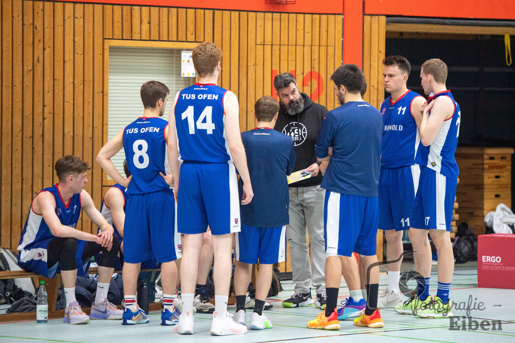 SV Ofenerdiek-TuS Ofen | SV Ofenerdiek (weiß)-TuS Ofen (blau) am 18.02.2024 in Ofenerdiek (Sporthalle Lagerstraße), Deutschland, Photo: Philip Eiben 2023 - Realisiert mit Pictrs.com
