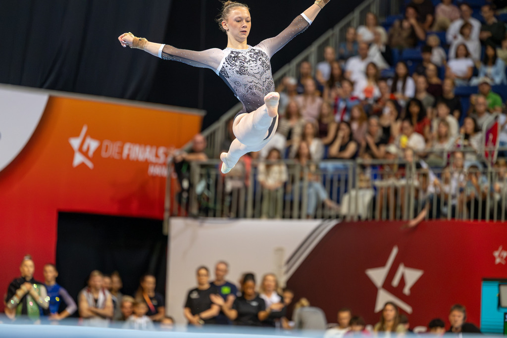 DM Finals 2026; Gerätfinals Frauen Boden | DM Finals 2026; Gerätfinals Frauen Boden***Charleen Pach bei ihrer Übung - Realisiert mit Pictrs.com