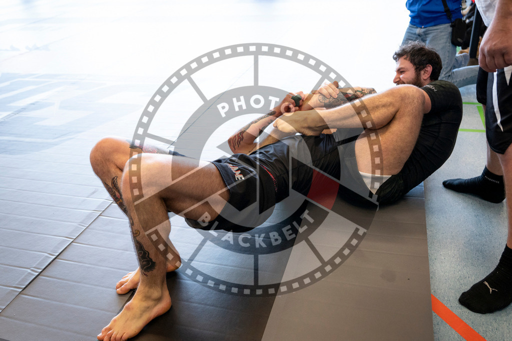 20240309PBB5334 | Fighters compete during the International Luta Livre (ILLCS) Spring Championship in Hannover, Germany, on March 9, 2024.