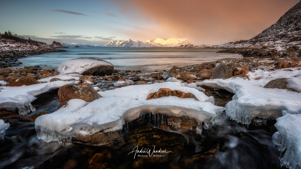 Eisformationen am Strand | Andre Wandrei - Nature Artworx - Realisiert mit Pictrs.com