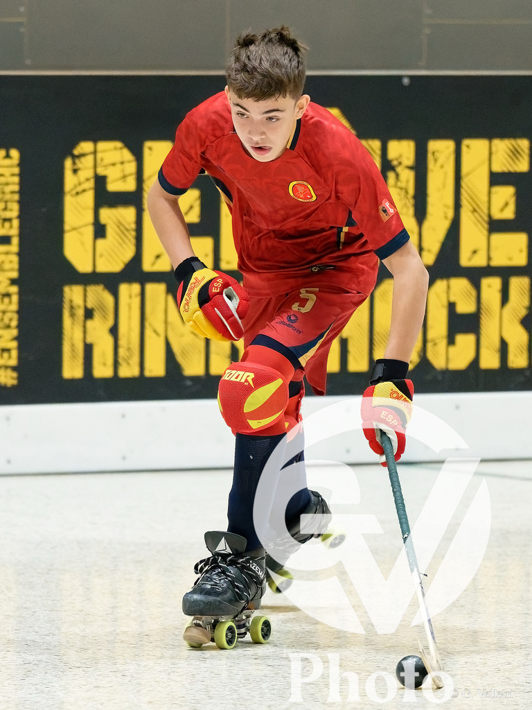 Geneve RHC  v RC Biasca  - U17 | Geneve, Switzerland - May 10 : during the U17  match between Geneve RHC  and RC Biasca  at Centre sportif de la queue d'arve on May 10 , 2026 in Geneve, Switzerland.