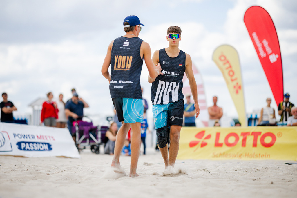 Beachvolleyball I Saison 2026 I Deutsche Meisterschaft U19 I 3. Tag | Jasper Lorenz Fotografie - Realisiert mit Pictrs.com