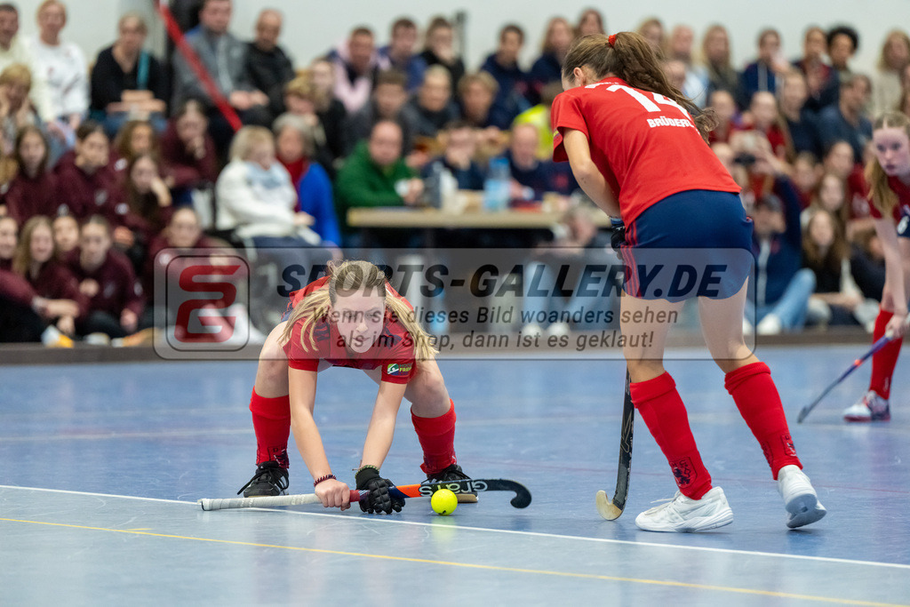 HK_20250223_103172 | Deutsche Meisterschaft wU14 Finale und Ehrungen am 23.2.2025 Düsseldorfer HC, Düsseldorf