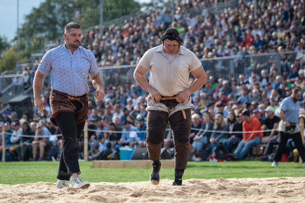 Schwingen -  Eidgenössisches Jubiläums-Schwingfest 2024 2024 | Appenzell, 8.9.24, Schwingen - Eidgenössisches Jubiläums-Schwingfest 2024.