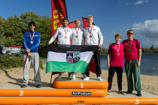 DLRG, Rettungssport, Beach- & Oceanevents, NRW-Landesmeisterschaften Freiwasser Rettungssport 2026 20.09.2026 | Kalkar-Wissel, Deutschland - September, 20: Impressionen der 7. NRW-Landesmeisterschaften Freiwasser Rettungssport 2026 im Naturbad Wisseler See (Foto: Benedikt Lang (DLRG)) - Realisiert mit Pictrs.com