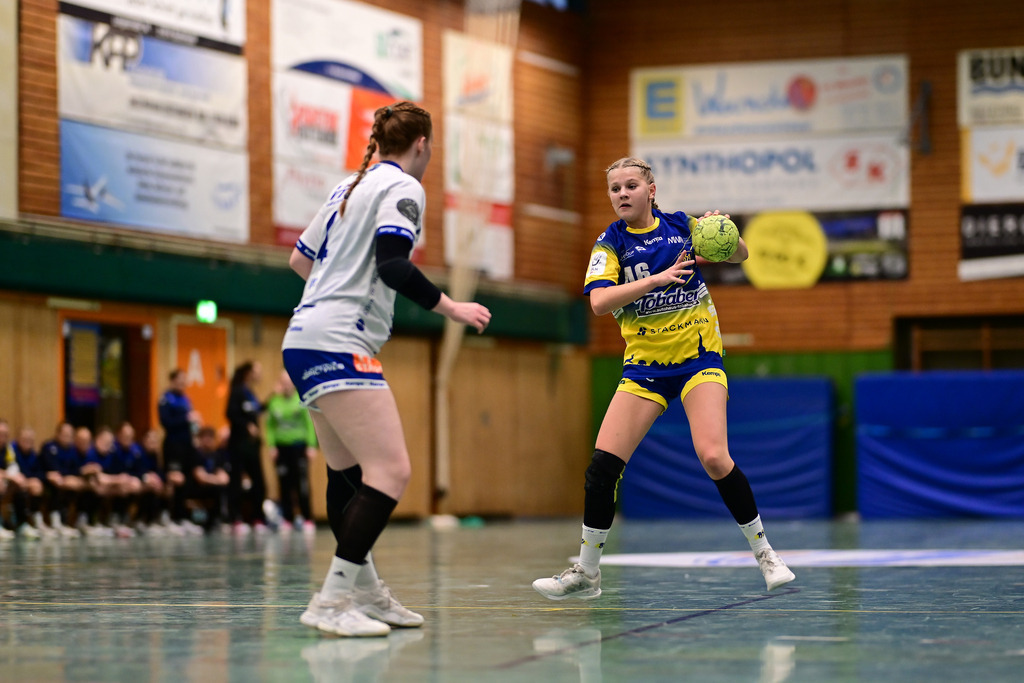 Handball I Juniorinnen I Saison 2025-2026 I JBLH wA I 5. Spieltag I Buxtehuder SV - JSG Fredenbeck-Stade-Harsefeld | Der Sportfotograf. - Realisiert mit Pictrs.com