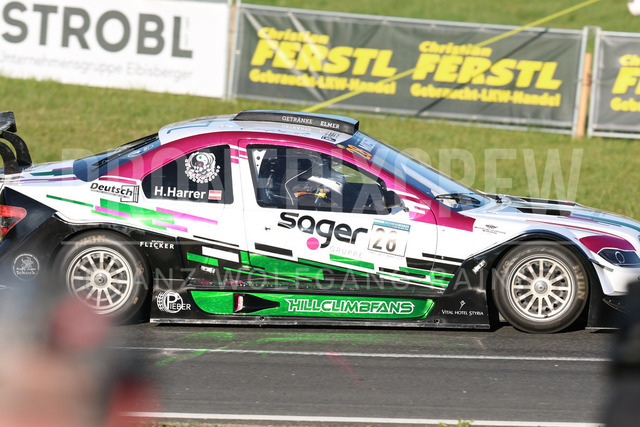 FIA European Hill Climb Championship – Rechberg 2026    | FIA European Hill Climb Championship at Rechberg, held from 24 to 26 April 2026 near Tulwitz, Styria, Austria. The image shows Helmut HARRER (AUT) TracKing RC01 BMW.     
