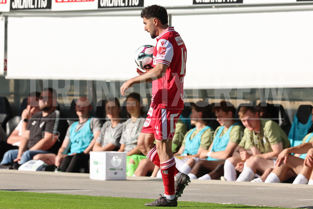 Grazer AK 1902 vs WSG Tirol – Austrian Bundesliga | Graz, Austria, 02.MAY.26 - SOCCER - ADMIRAL Bundesliga, Qualification Group, Grazer AK 1902 vs WSG Tirol. The image shows Jacob Italiano (GAK).