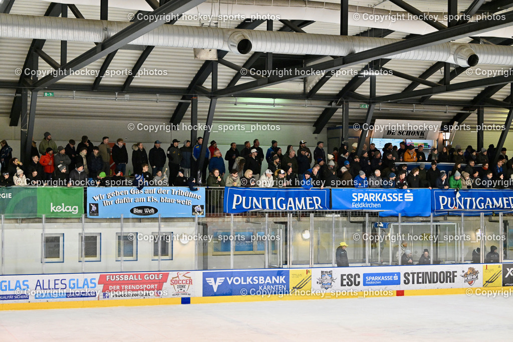 ESC Steindorf vs. ESV Ferlach  | Besucher Ossiachersee Halle, ESC Steindorf vs. ESV Ferlach , ESC Steindorf vs. ESV Ferlach  am 15.02.2026 in Steindorf (Ossiachersee Halle), Austria, (Photo by Bernd Stefan)