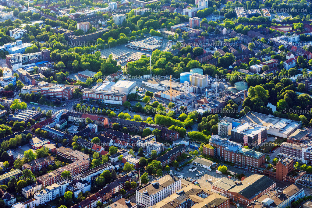 Hamburg_Wandsbek_Am_Neumarkt_Gewerbegebiet_ELS_0115040823 | HAMBURG 04.08.2023 Industrie- und Gewerbegebiet am Neumarkt im Ortsteil Wandsbek in Hamburg, Deutschland. // Industrial and commercial area on Neumarkt in the district Wandsbek in Hamburg, Germany. Foto: Martin Elsen