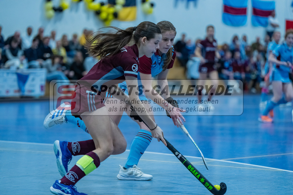 HK_20240303_108931 | 2. Halbfinale Deutsche Meisterschaft WU16 am 3.3.2024 Halle DHC, Düsseldorf ,