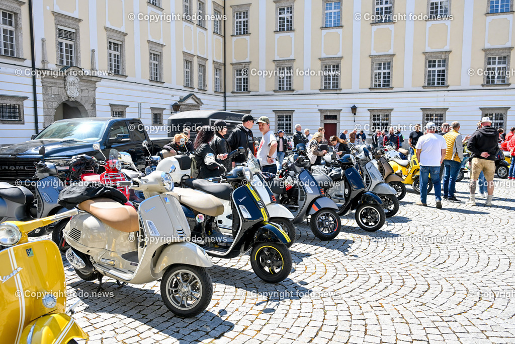 Lets Vespa togehter 2025_ Vespatreffen Neuhofen_ 27.04.2025-202 | 27.04.2025, Neuhofen, Kremsmuenster, AUT, Lets Vespa togehter 2025, Vespatreffen, im Bild Teilnehmer Vespatreffen, Motorsport Stadler©Copyright: Harald Dostal / fodo.media   Alle Bilder honorarfrei