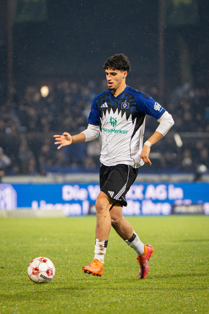 Fußball I Herren I Saison 2025-2026 I Regionalliga Nord I 24. Spieltag I SV Meppen - Hamburger SV II I 2379 | jns.sportfotos - Realisiert mit Pictrs.com