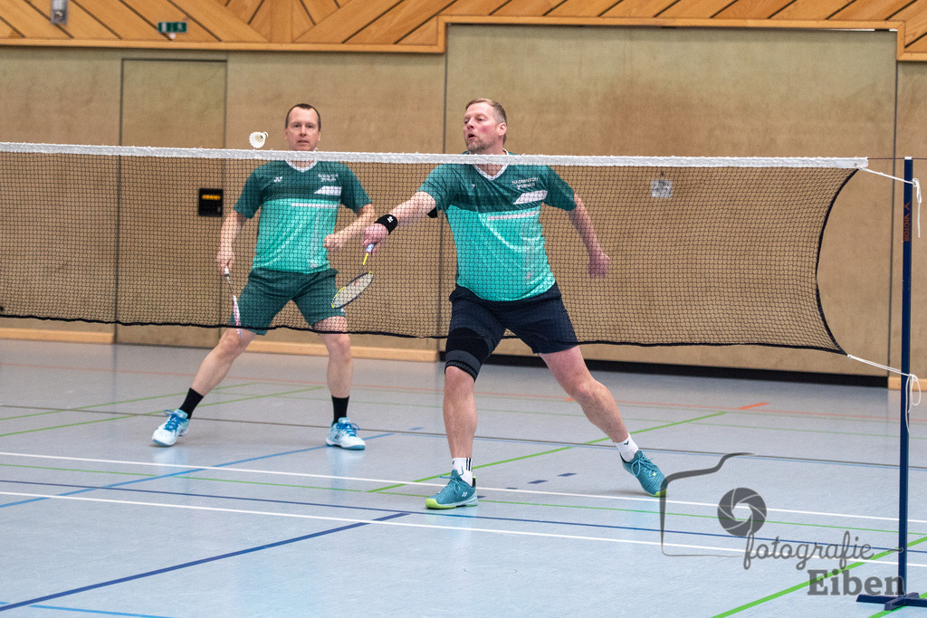 Spieltag Badminton TV Metjendorf | Johann Barth (TVM2); Spieltag Badminton TV Metjendorf am 16.02.2025; in Wiefelstede / Metjendorf (Sporthalle Auf dem Kamp), Photo: Philip Eiben 2025 - Realisiert mit Pictrs.com