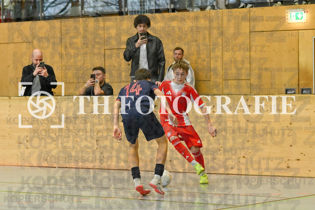 GER, RB Fussballakadamie - FC Bayern, Fussball, U14 Hallenturnier, PS-Immo-Cup 2026, 18.01.2026 | Salzburg, FCB