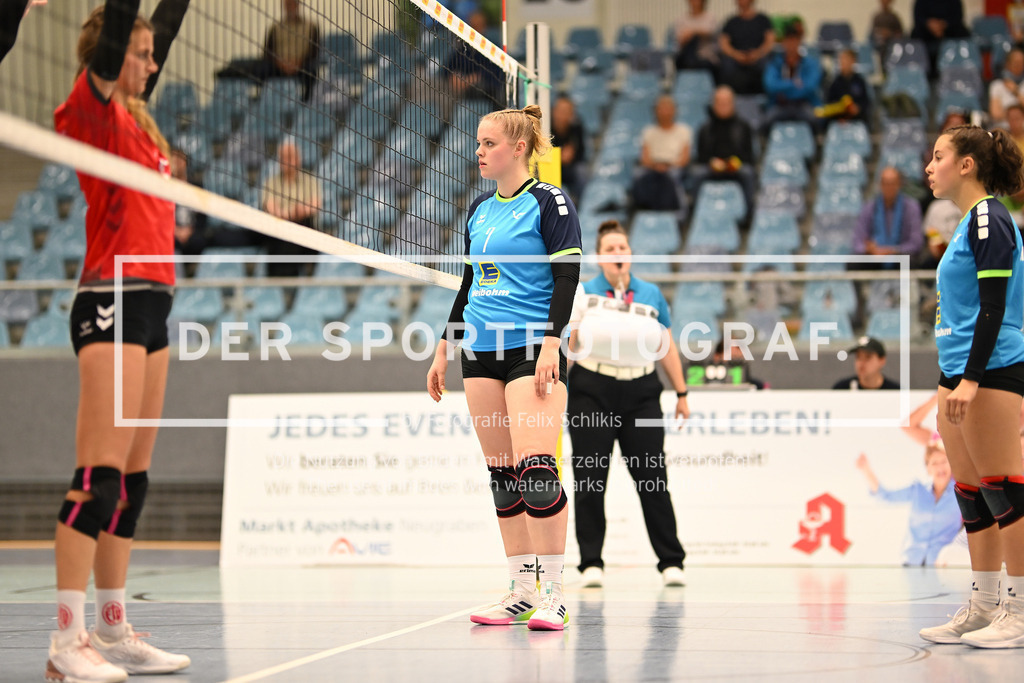 Volleyball I Frauen I Saison 2023-2024 I Dritte Liga Nord I VT Hamburg - Eimsbütteler TV 2 I 07605 | Der Sportfotograf. - Realisiert mit Pictrs.com