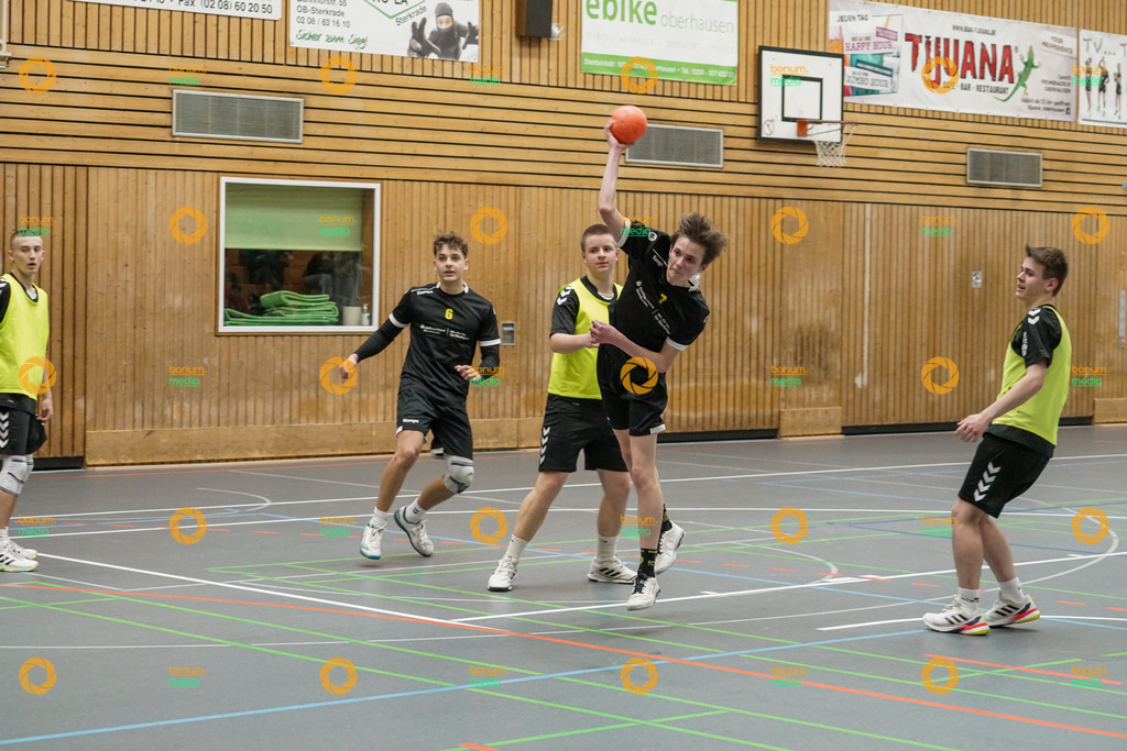 HC Sterkrade 75 B-Jugend vs HSG Duisburg-Süd B-Jugend - Regionsoberliga männliche Jugend B 15.03.2026 | Foto: Daniel Böhm | bonum.media - Realisiert mit Pictrs.com