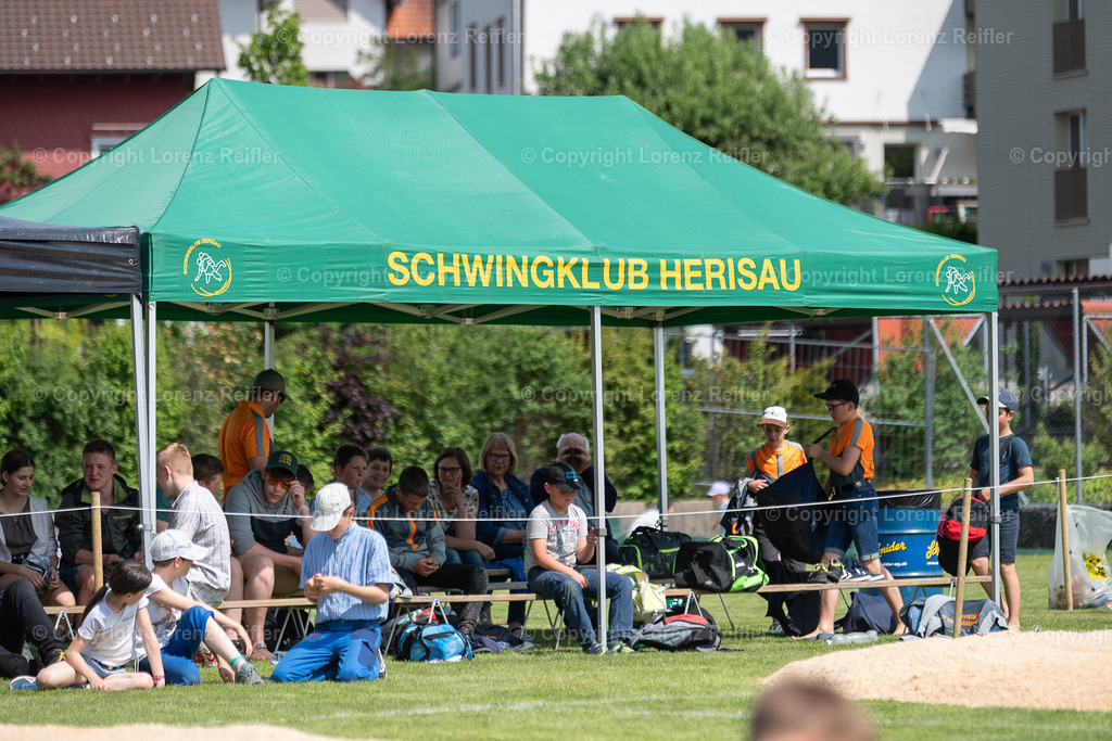 Schwingen -  Herisauer Buebeschwinget 2023 | Herisau Ebnet, 27.5.23, Schwingen - Herisauer Buebeschwinget.