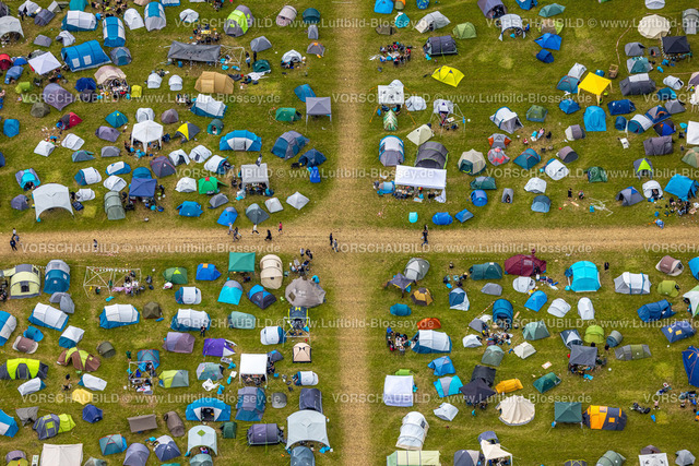 Bottrop240701589Kirchhellen_RuhrpottRodeo | Luftbild, Ruhrpott-Rodeo 2024 Musikevent am Flugplatz Schwarze Heide, Zeltplatz, Kirchhellen-Nord-West, Bottrop, Ruhrgebiet, Nordrhein-Westfalen, Deutschland